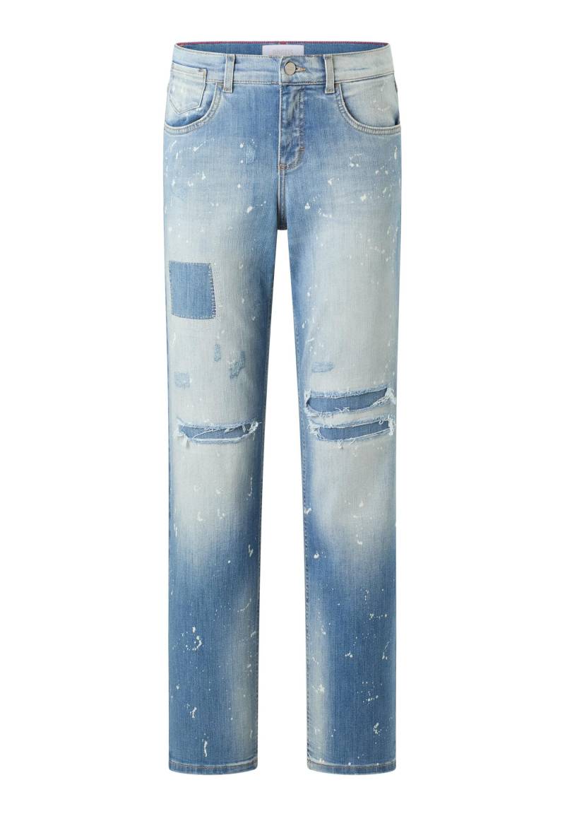 ANGELS - 3502101-34188 STRAIGHT PATCH light blue fancy destroyed - Gr. - 38/32 von ANGELS