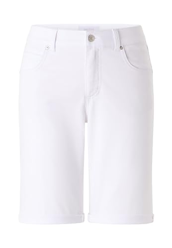 ANGELS 5-Pocket Jeans 5-Pocket-Jeans Bermuda TU mit Label-Applikationen von ANGELS