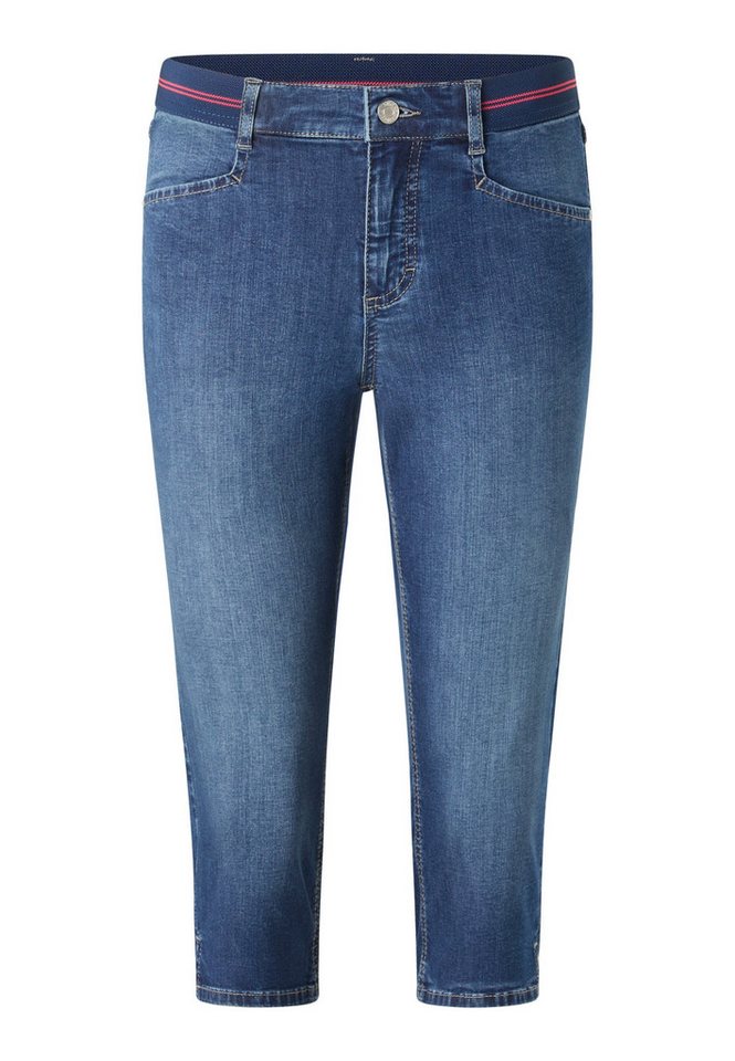 ANGELS 5-Pocket-Jeans ANACAPRI SPORTY MID BLUE USED von ANGELS
