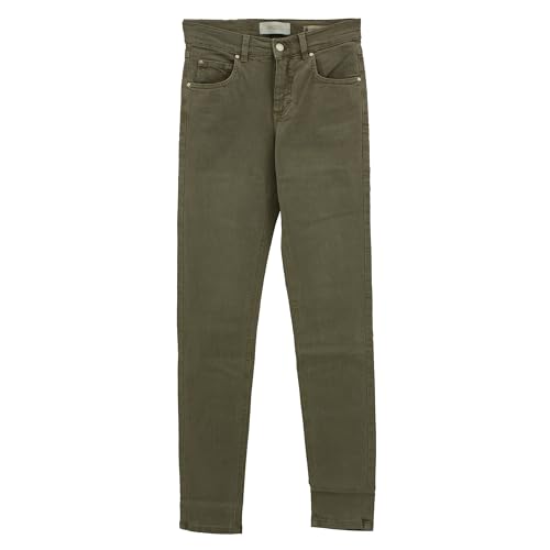 Angels, Skinny, Damen Jeans Hose Stretchdenim Grau Braun D 42 W 32 L 30 von Angels