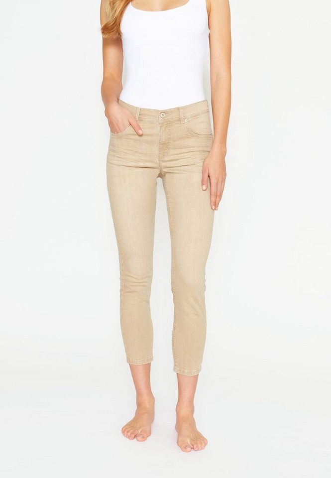 ANGELS 7/8-Jeans Jeans Ornella mit Organic Cotton mit Label-Applikationen von ANGELS