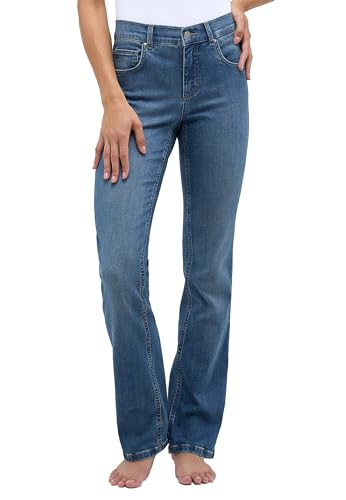 ANGELS Bootcut Jeans Jeans Leni mit Bootcut mit Label-Applikationen von ANGELS