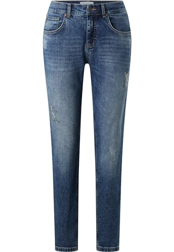 ANGELS Boyfriend Jeans Jeans Boyfriend Diamond mit Strass mit Reißverschluss von ANGELS