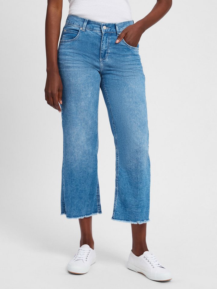 ANGELS Bundfaltenhose Linn Fringe von ANGELS