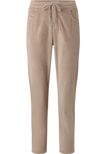 ANGELS Cordhose Hose Louisa Active mit Breitcord mit Label-Applikationen von ANGELS