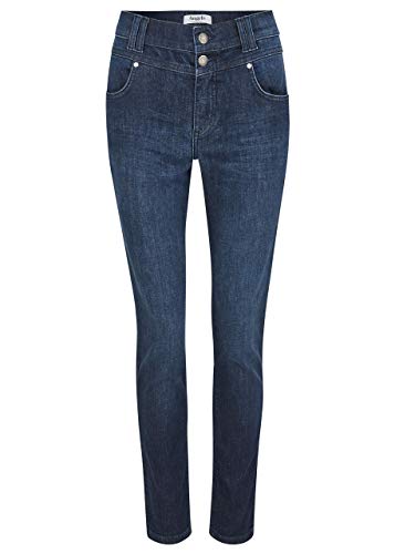 ANGELS Damen Jeans 'Skinny Button' mit Doppelknopf-Verschluss von ANGELS