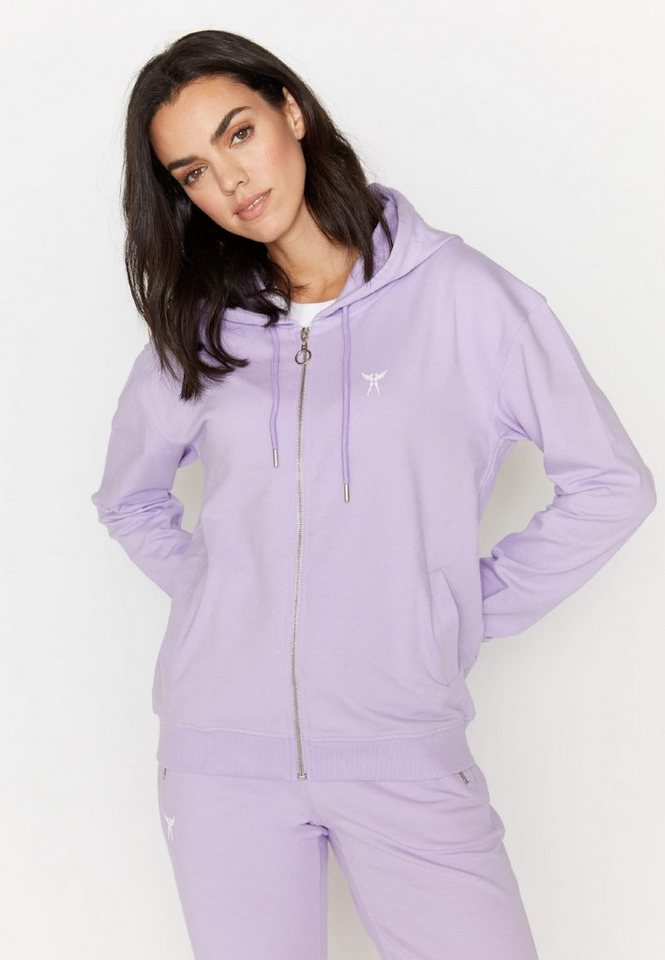 ANGELS Kapuzensweatjacke Sweatjacke Hoodie Zip in Pastell von ANGELS