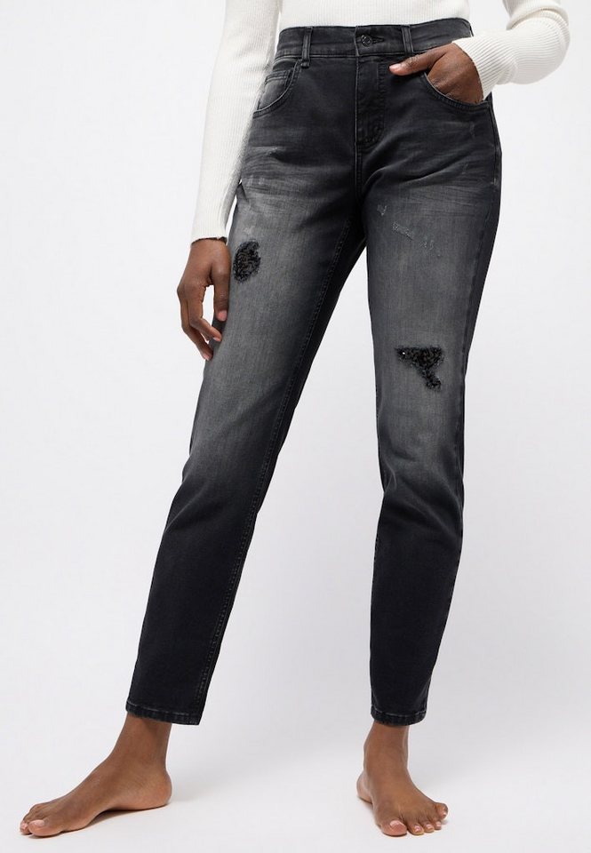 ANGELS Regular-fit-Jeans BOYFRIEND SEQUIN ANGELS Regular-fit-Jeans BOYFRIEND SEQUIN von ANGELS