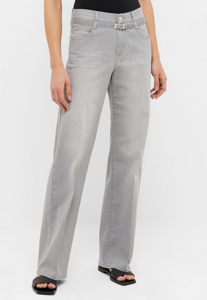 ANGELS Relax-fit-Jeans LIZ BELT mit integriertem Gürtel von ANGELS
