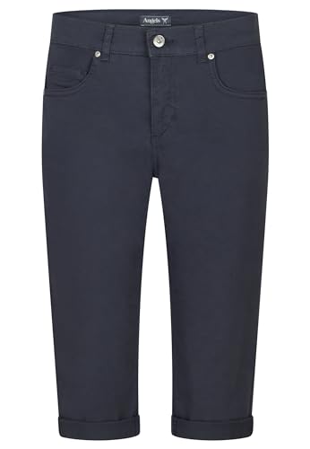 ANGELS Slim Fit Jeans 5-Pocket-Hose Capri TU mit Label-Applikationen von ANGELS