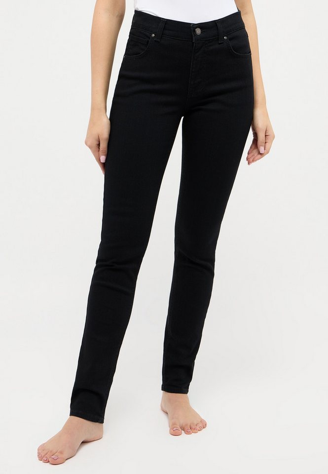 ANGELS Slim-fit-Jeans Jeans Skinny mit cleanem Denim mit Label-Applikationen von ANGELS