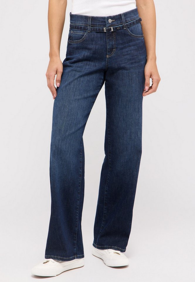 ANGELS Straight-Jeans Liz Belt von ANGELS