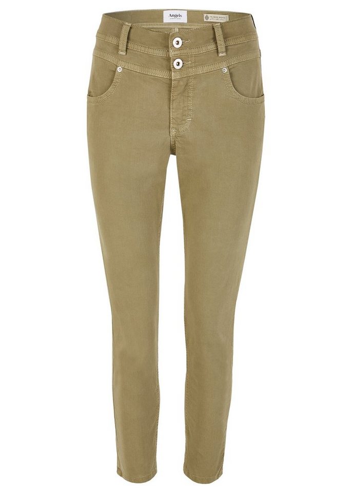 ANGELS Stretch-Jeans ANGELS JEANS ORNELLA BUTTON light khaki used 178 680307.5415 von ANGELS