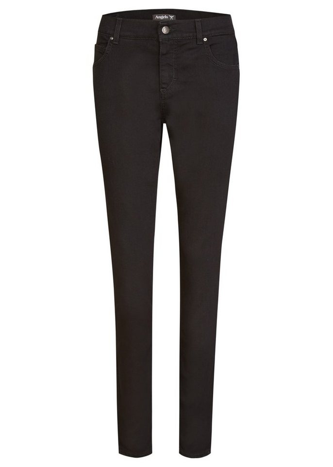 ANGELS Stretch-Jeans ANGELS JEANS SKINNY jetblack 74 12.100 von ANGELS