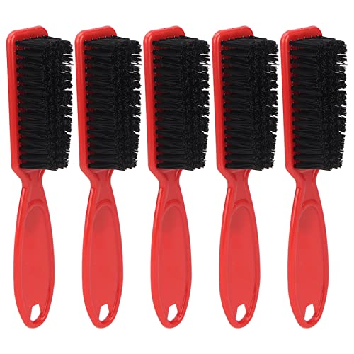 Bartbürste, Männer Bartbürste Bartkamm Bartpflegebürste Kamm für Männer (Rot) von ANGGREK