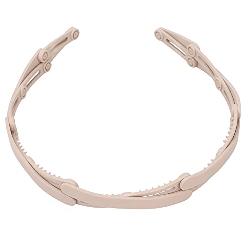 Faltbares Stirnband, Einziehbares Taschen-Stirnband, Haarreifen, Kopfschmuck für Mädchen (Khaki) von ANGGREK