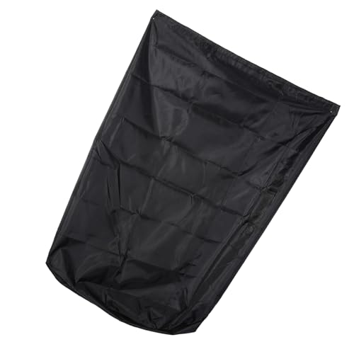 Großer Kinderwagenbeutel, Schwarzes Oxford Material Gate Check -Beutel Organizer für Regenschirm oder Autowagen, Faltbares Design, Universelle Passform mit Kordelstring -Verschluss (CART -Modell von ANGGREK