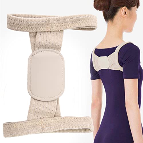 Haltungskorrektor Frauen, Beige Haltungskorrektor Erwachsene Kinder Haltungskorrektor Brace Back Spine Support Buckliger Korrekturgürtel(M) von ANGGREK