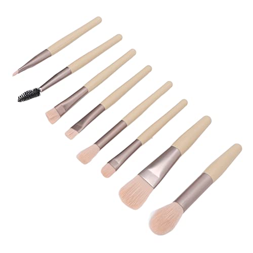 Hochwertiges 8-teiliges Make-up-Pinsel-Set, Professionelle Lidschatten-Augenbrauenpinsel für das Tägliche Make-up, für Make-up-Anfänger, Schöne Färbung und von ANGGREK