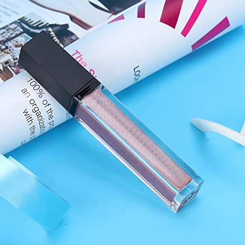 Langlebiger Glitzer-Lidschatten-Lippenstift, Einfach Aufzutragen, Bezaubernder Make-up-Look, für den Professionellen oder Privaten Gebrauch, (06) von ANGGREK