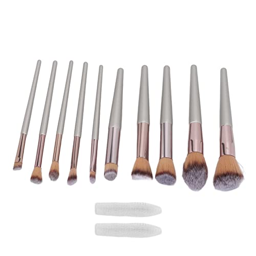 Make-up-Pinsel-Set, Weiches und Dichtes Pinselhaar, Vielseitig Einsetzbar für Lidschatten, Loses Puder, Grundierung, Rouge, Ergonomischer Griff, für Anfänger, von ANGGREK