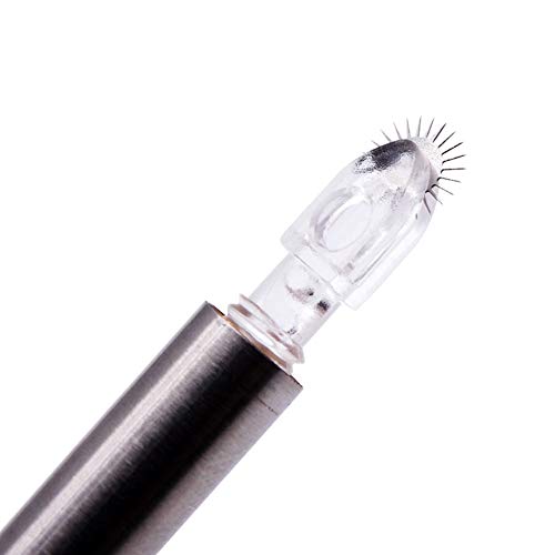 Microblading Roller Needle, Einweg-Augenbrauen-Tattoo-Nadel, Permanent Make-up-Roller-Nadel Manuelle Tattoo-Maschinen-Nadel für Tattoo Lip Liner Eyeliner Schnelle Färbung (Klein 10(S-10 STÜCKE) von ANGGREK