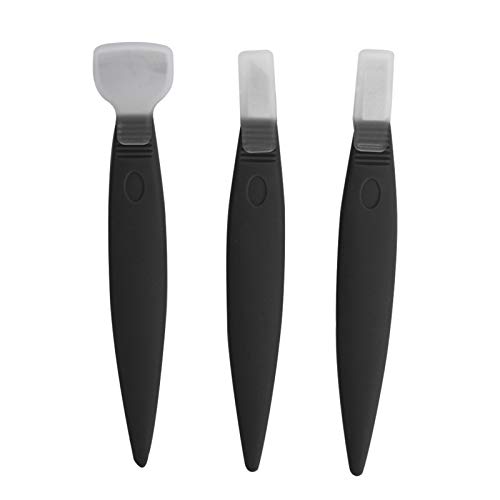 Pediküremesser Set Edelstahl,Pediküre Messer Set3pcs Edelstahl Pediküre Messer Werkzeuge Eingewachsene Zehennagel Korrektur Entferner(Schwarzer Anzug) von ANGGREK