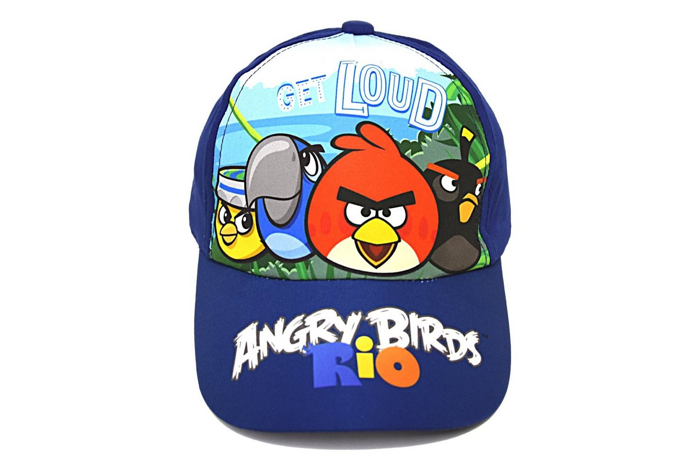 ANGRY BIRDS Baseball Cap GET LOUD Kinder Sommerkappe Größe 52-54 cm von ANGRY BIRDS