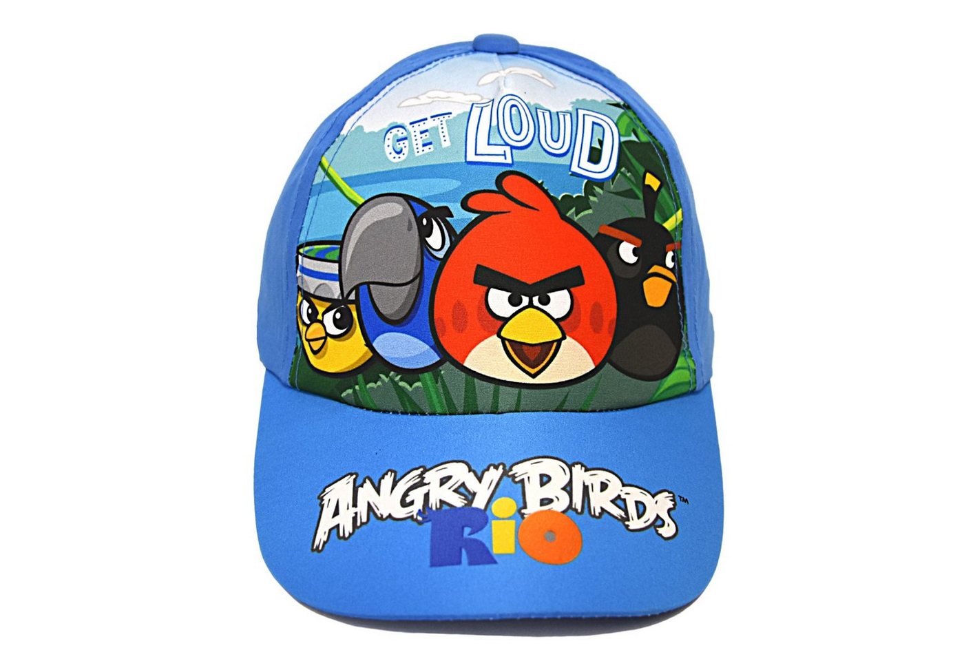 ANGRY BIRDS Baseball Cap GET LOUD Kinder Sommerkappe Größe 52-54 cm von ANGRY BIRDS