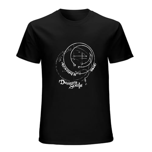 Demon's Souls - Circles - Men's Short Sleeve T-Shirt Black XXL Demon's Souls - Circles - Men's Short Sleeve T-Shirt Black XXL von ANGXIAO