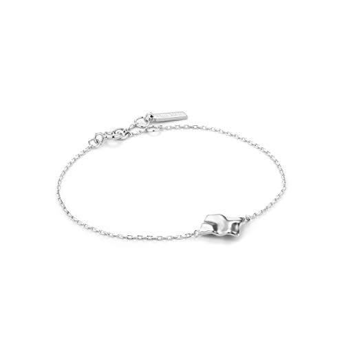 Ania Haie Damen-Armband Crush Square Bracelet 925er Silber One Size Silber 32014143 von ANIA HAIE