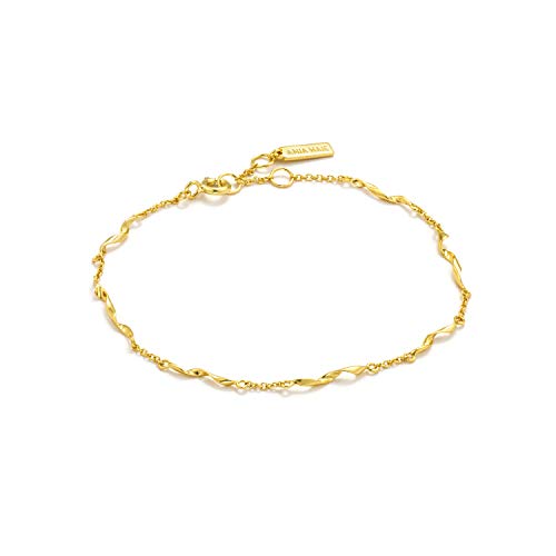 Ania Haie Damen-Armband Helix Bracelet 925er Silber One Size Gold 32014201 von ANIA HAIE