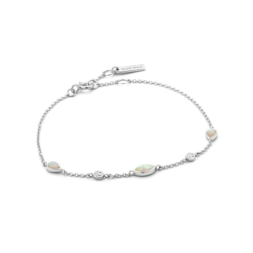 ANIA HAIE Damen-Armband Opal Colour Bracelet 925er Silber Opal One Size Silber 32014184 von ANIA HAIE