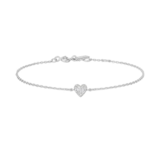 ANIA HAIE Damen Armband SUNNY SPARKLER aus 925 Sterling Silber, besetzt mit 12 Zirkonia, Länge: 16,5 cm + 2 cm, inkl. Geschenkverpackung von ANIA HAIE