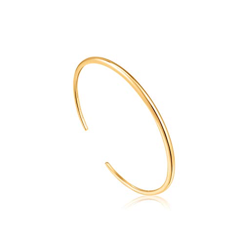 ANIA HAIE Damen-Armreif Luxe Cuff 925er Silber One Size Gold 32014110 von ANIA HAIE