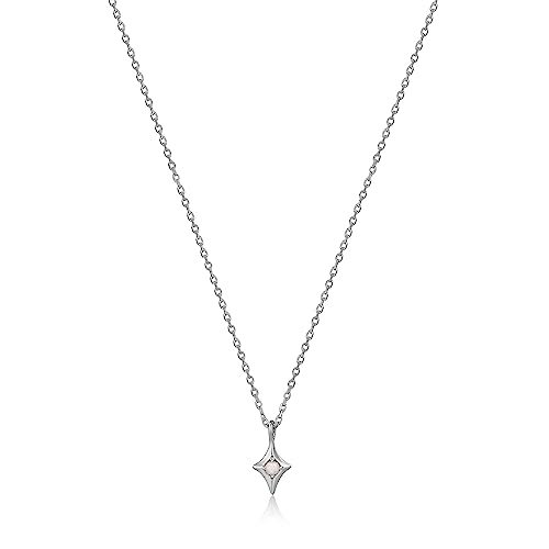 ANIA HAIE Damen-Kette 925er Silber Opal One Size, Silber 32020283 von ANIA HAIE
