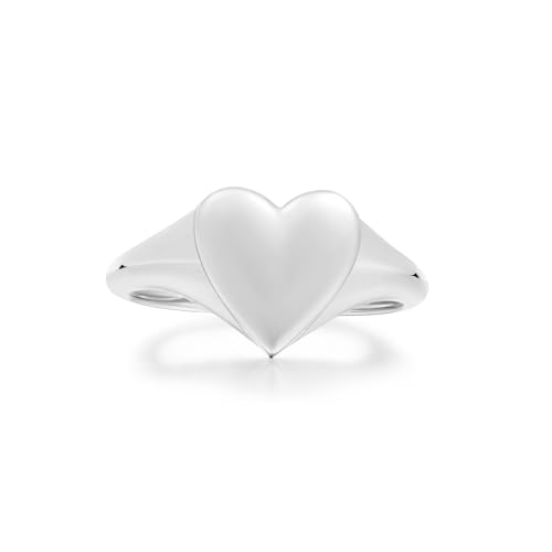 ANIA HAIE Damen Ring HEART HUNTER aus 925 Sterling Silber, EU Größe: 56, inkl. Geschenkverpackung von ANIA HAIE