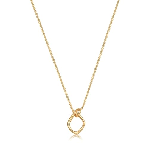 ANIA HAIE Halskette N029-02G Forget The Knot Ladies Necklace, verstellbare Mitte-38184 Marke, Einheitsgröße, Nicht-Edelmetall, Kein Edelstein von ANIA HAIE