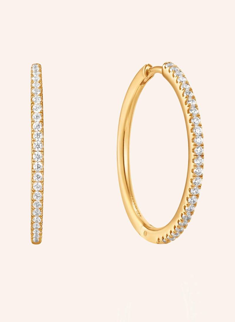 Ania Haie Creolen  Aus  925er Sterlingsilber gold von ANIA HAIE