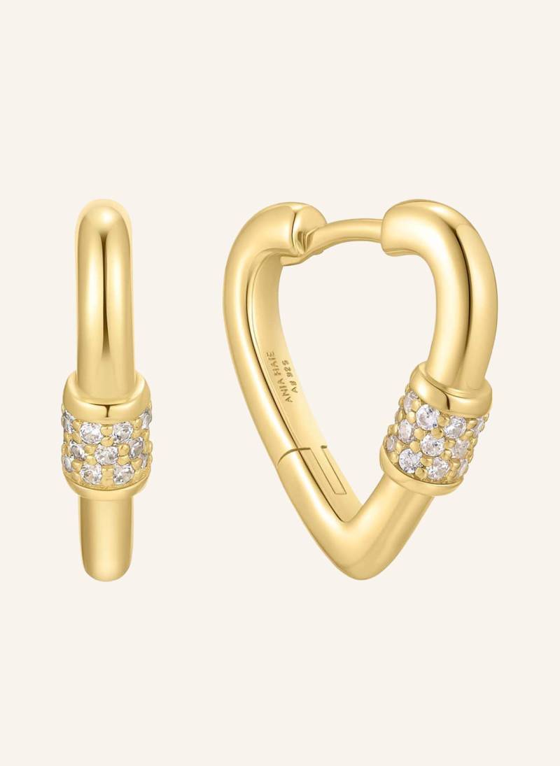 Ania Haie Creolen  Aus  925er Sterlingsilber gold von ANIA HAIE