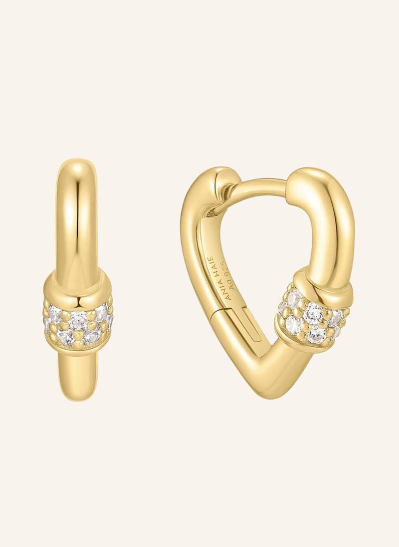 Ania Haie Creolen  Aus  925er Sterlingsilber gold von ANIA HAIE
