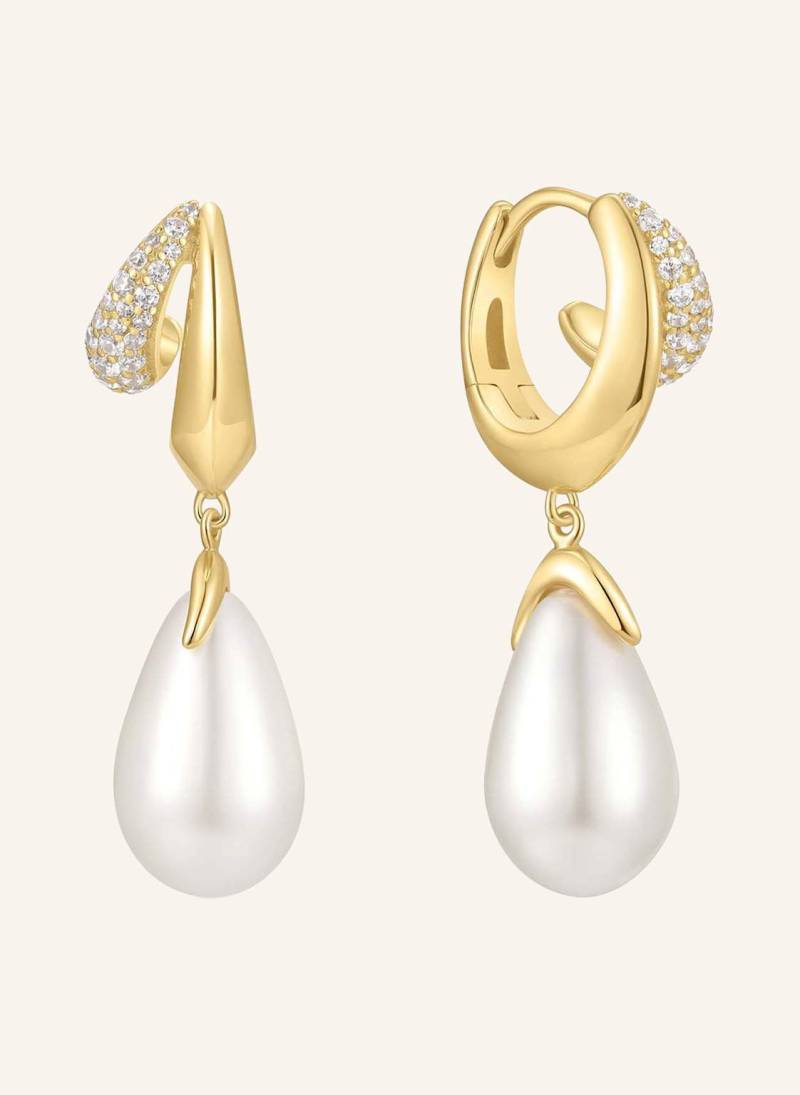 Ania Haie Creolen  Aus  925er Sterlingsilber gold von ANIA HAIE