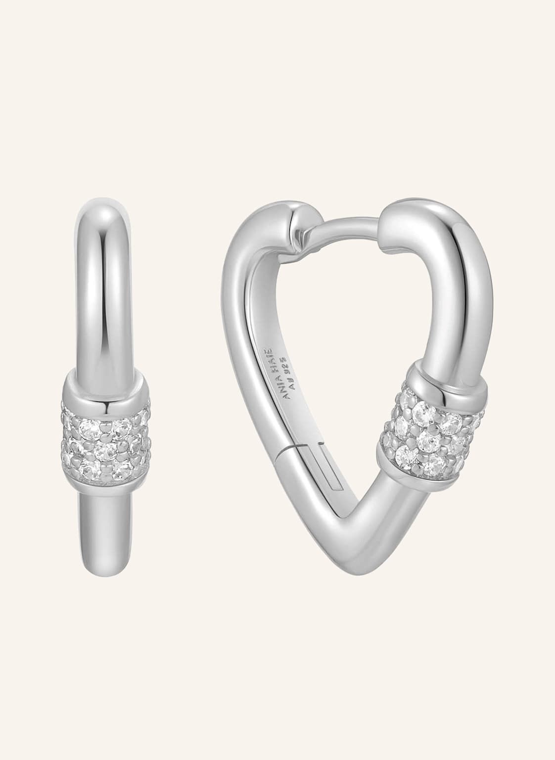 Ania Haie Creolen  Aus  925er Sterlingsilber silber von ANIA HAIE