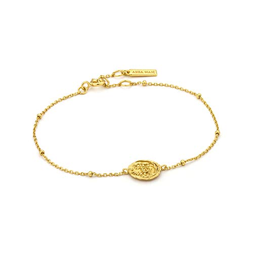 Ania Haie Damen-Armband Emblem Beaded Bracelet 925er Silber One Size Gold 32014233 von ANIA HAIE