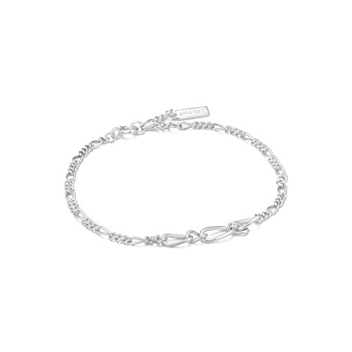 Ania Haie Damen-Armband Figaro Chain 925er Silber One Size Silber 32014089 von ANIA HAIE