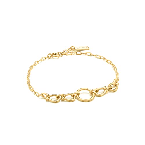 Ania Haie Damen-Armband Horseshoe Link 925er Silber One Size Gold 32014090 von ANIA HAIE