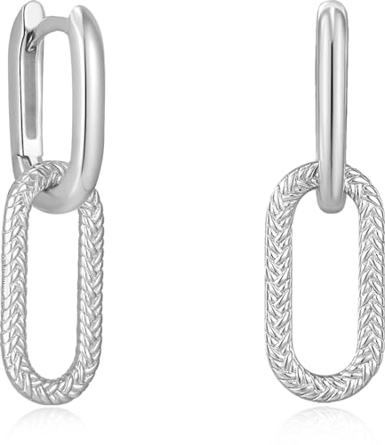 Ania Haie Damen-Ohrhänger 925er Silber One Size, Silber 32020309 von ANIA HAIE