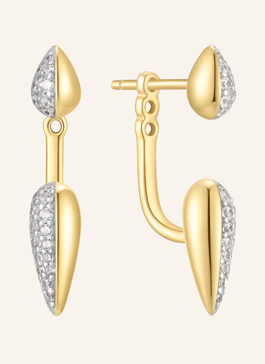 Ania Haie Ohrstecker  Aus  925er Sterlingsilber gold von ANIA HAIE