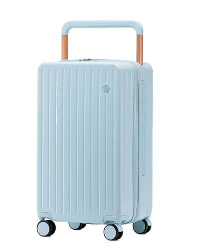 ANIIC Koffer & Trolleys Reisekoffer Damen-Passwortkoffer Mit Großem Fassungsvermögen, Universalrad, Wasserdichter ABS-Koffer Für Herren Handgepäck Koffer (Color : B, Size : 24inch) von ANIIC