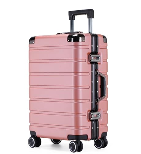 ANIIC Koffer & Trolleys Reisekoffer Hartschalenkoffer, Karierter Gepäckkoffer Mit Spinnerrädern Für Damen Und Herren Handgepäck Koffer (Color : H, Size : 24") von ANIIC